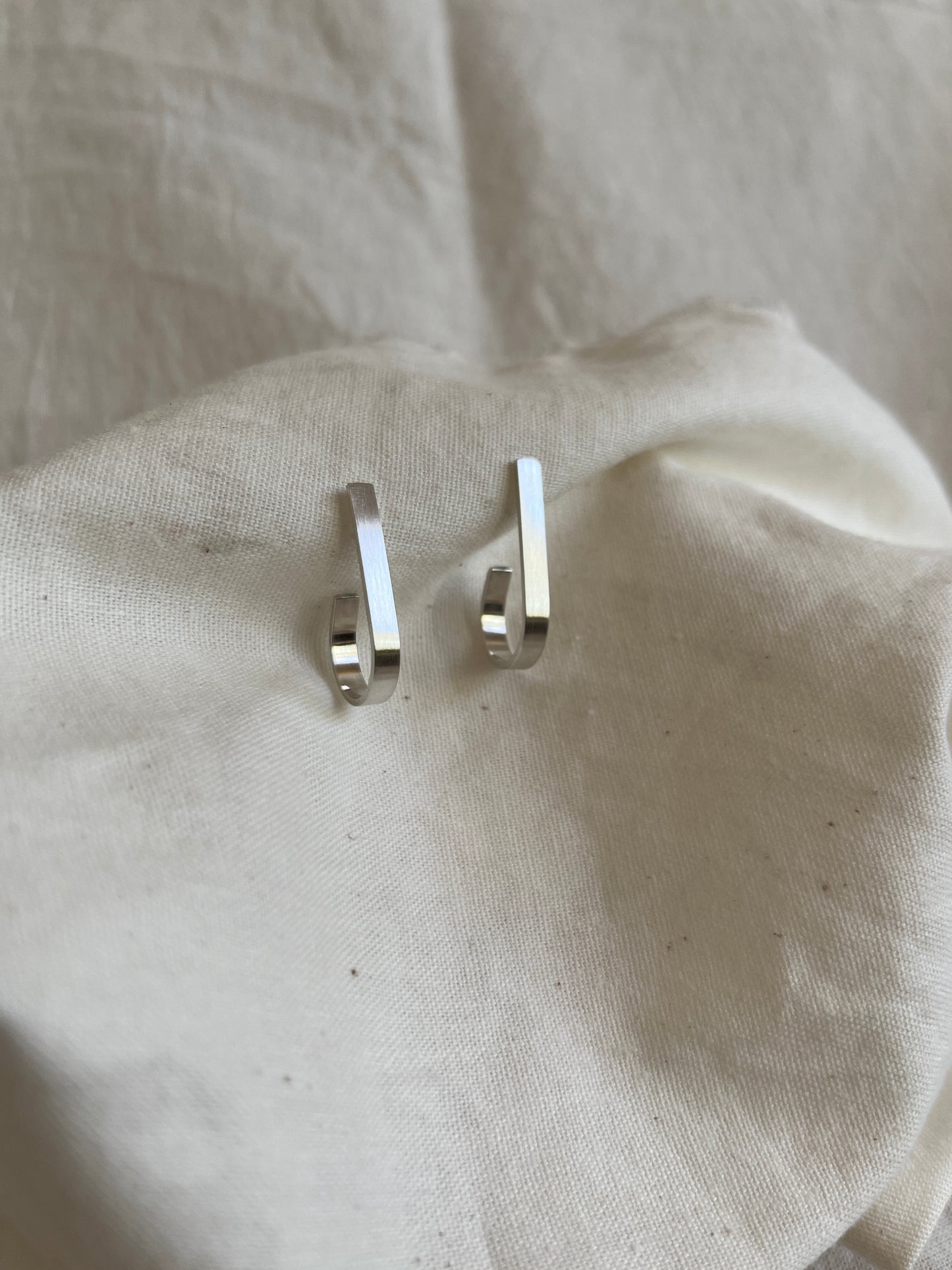 Teardrop Hoop Earrings