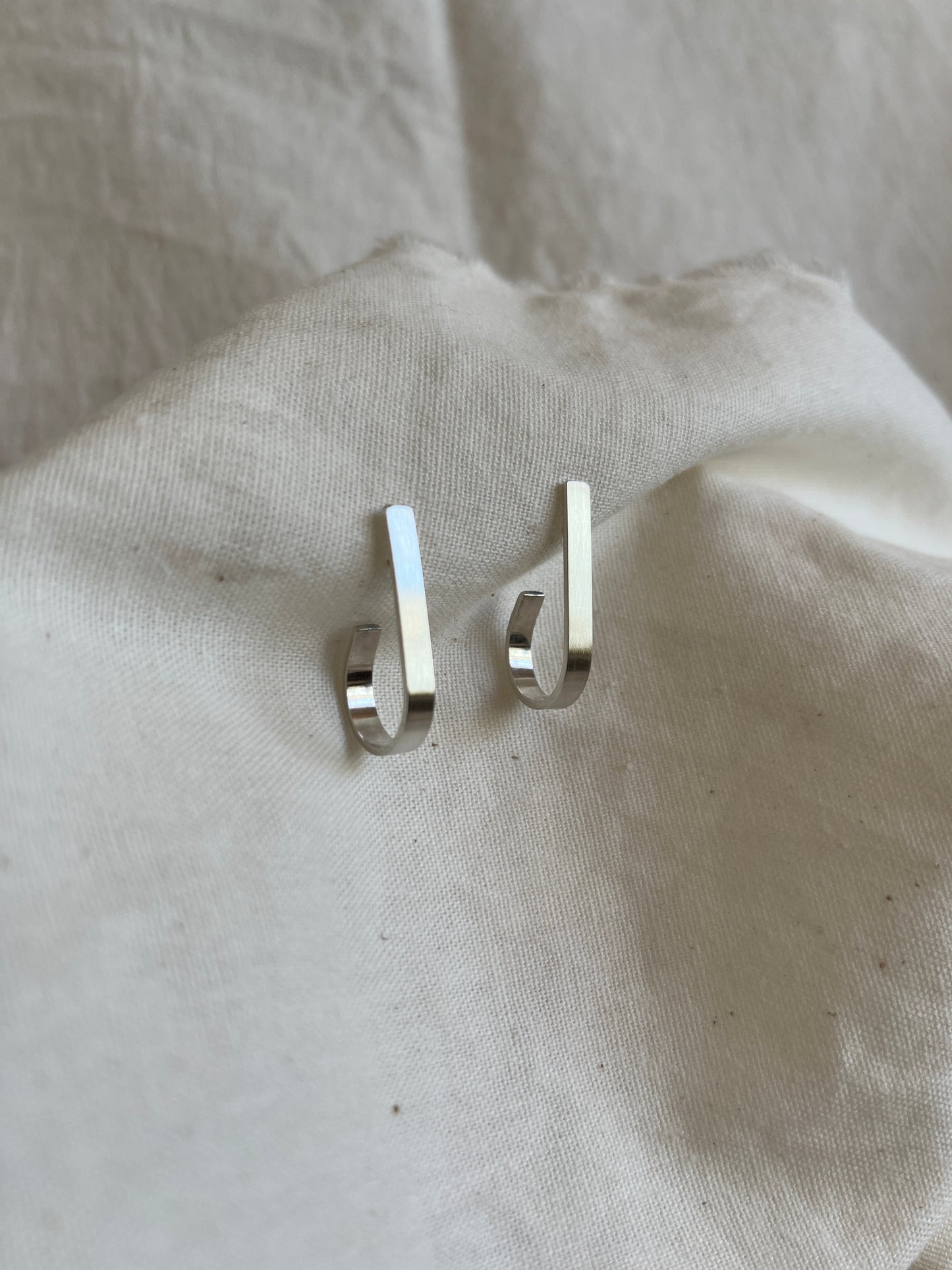 Teardrop Hoop Earrings