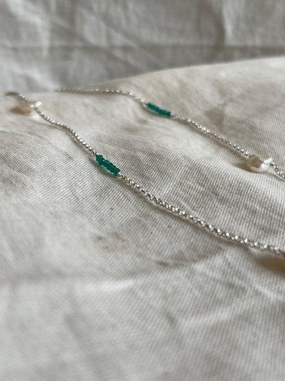 Wonky Pearl Necklace