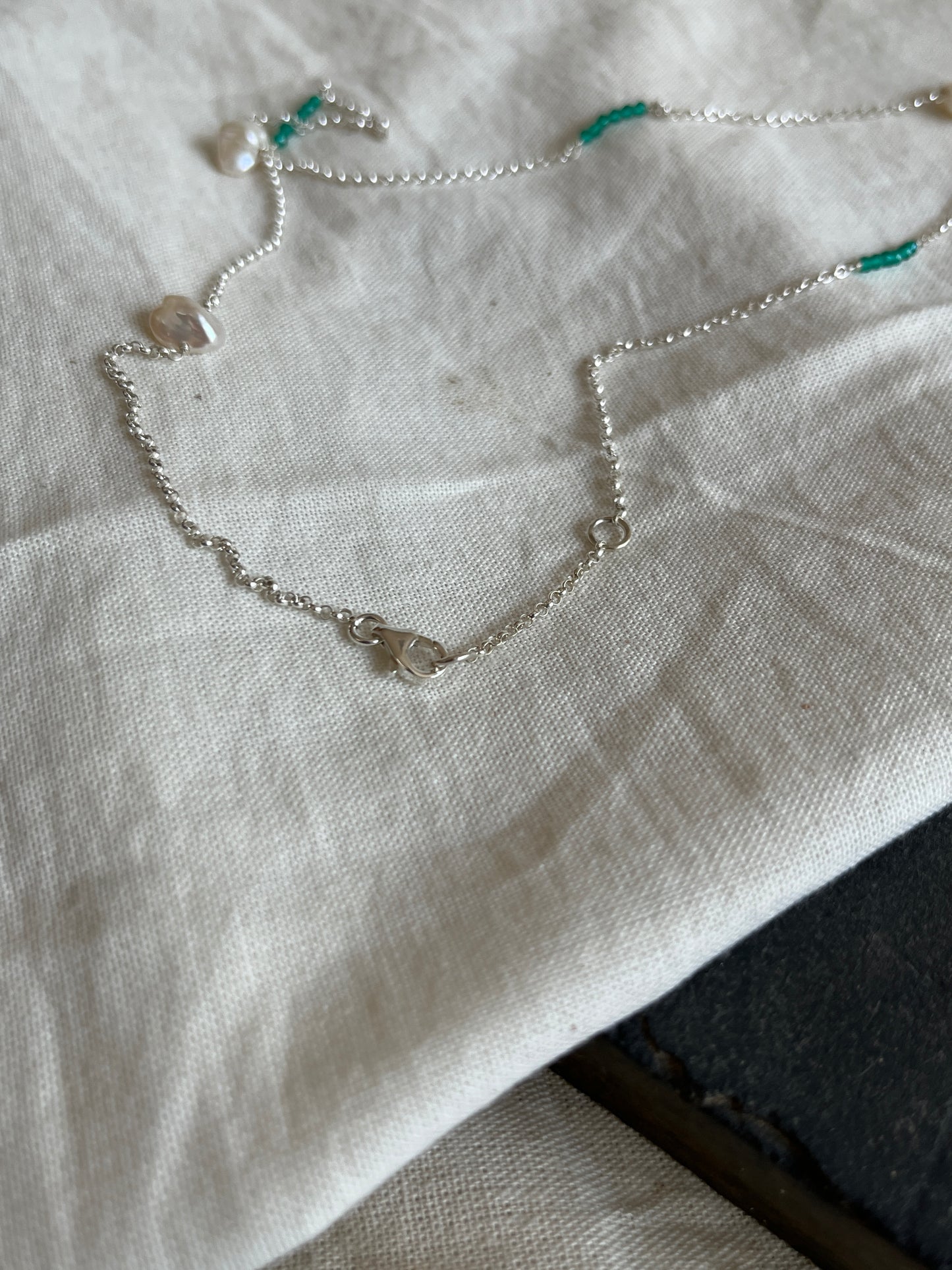 Wonky Pearl Necklace