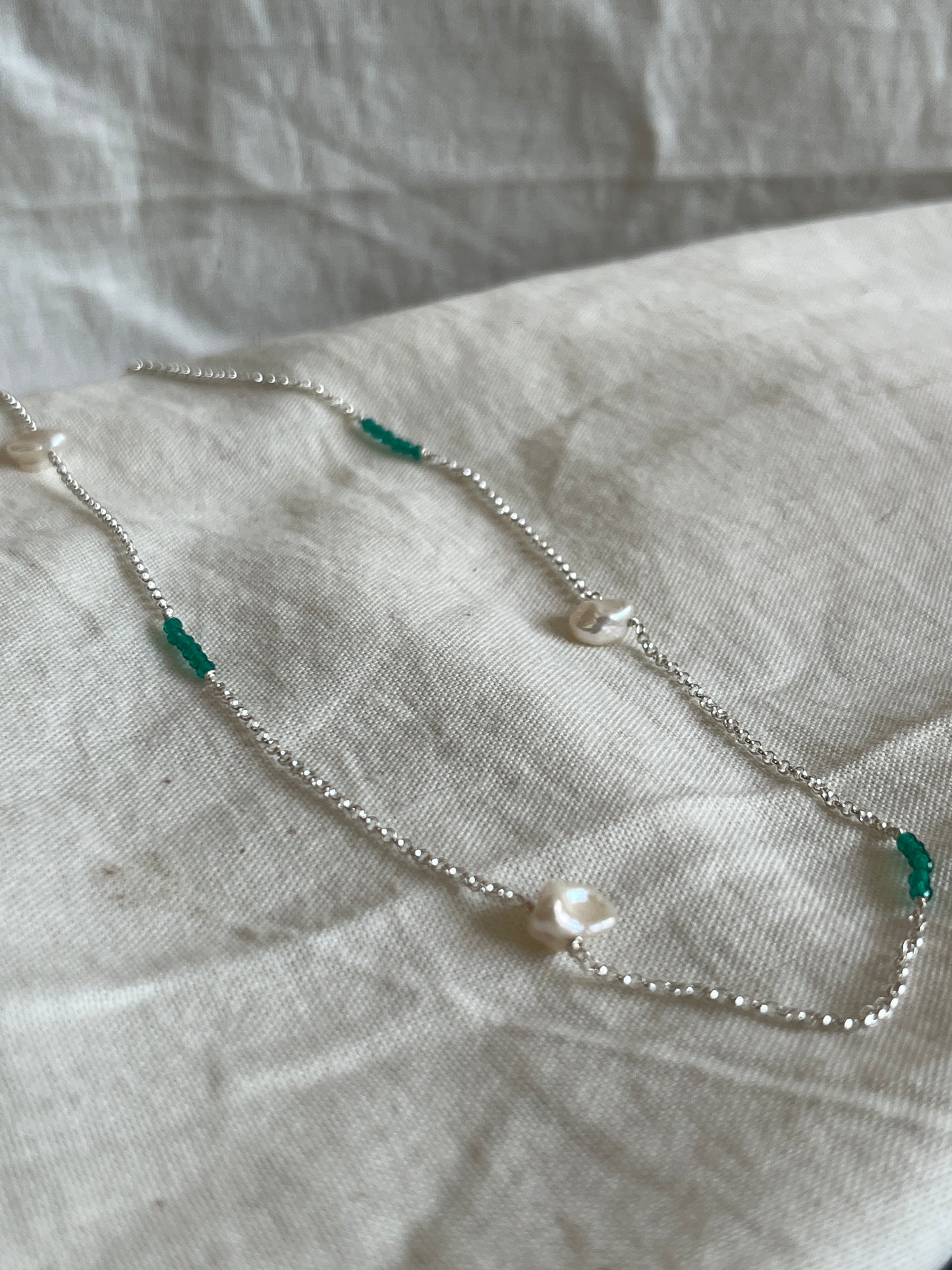 Wonky Pearl Necklace