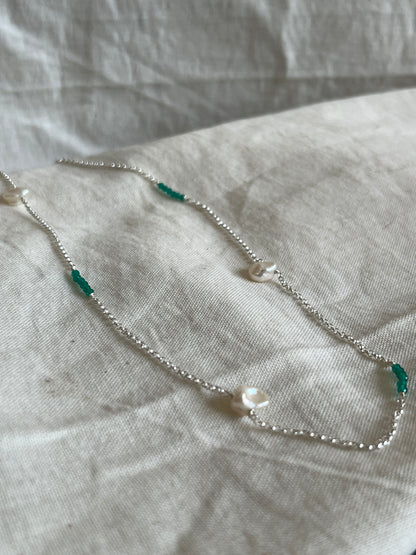 Wonky Pearl Necklace