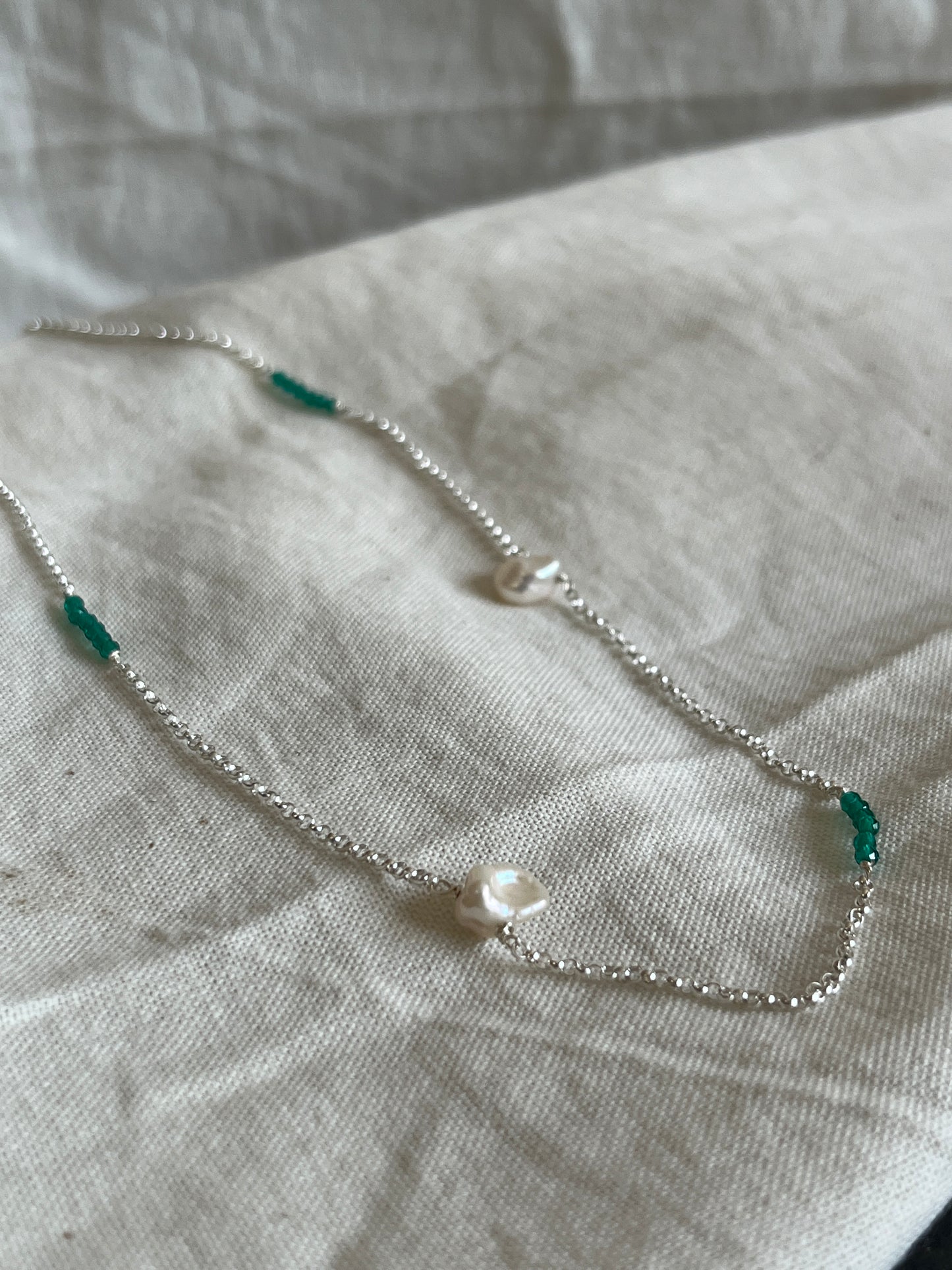 Wonky Pearl Necklace