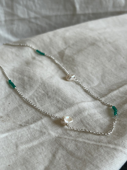 Wonky Pearl Necklace