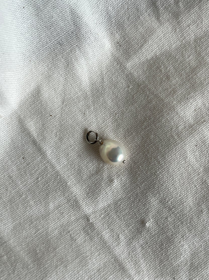 Wonky Pearl Charm