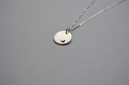 Sterling Silver Plain Bauble Pendant