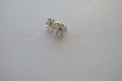 Blossom Stud Earrings in Sterling Silver